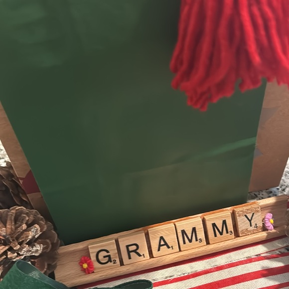 Ornament Grammy Ornament Personalized Holiday Gift Bag Red Tassel CUSTOM GIFT F… - Picture 5 of 7